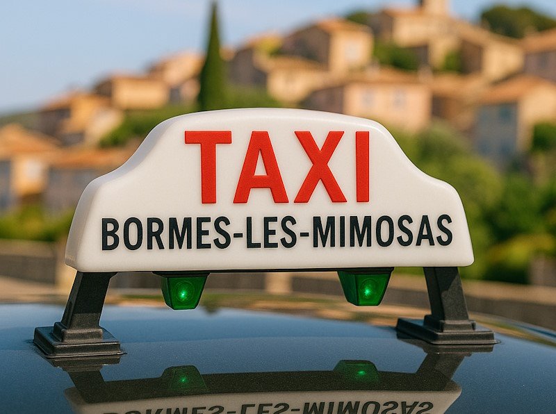 Taxi sur Bormes-les-Mimosas