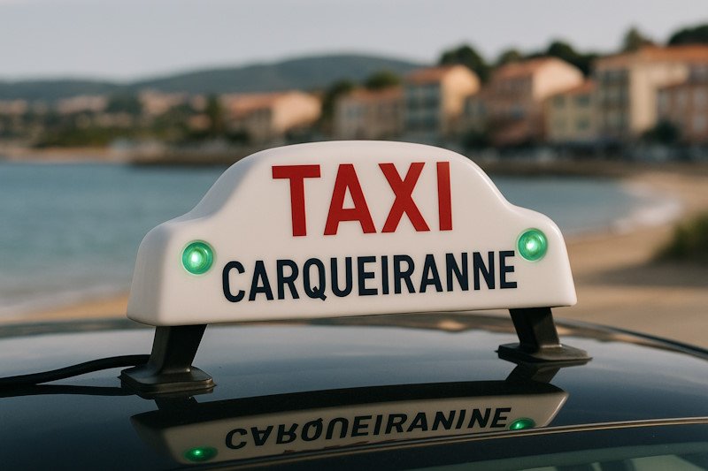 Taxi sur Carqueiranne