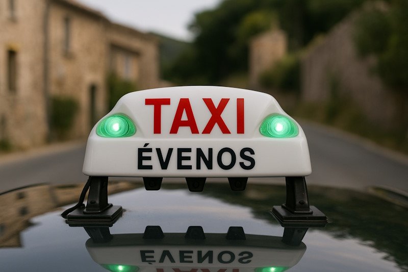 Taxi sur Évenos