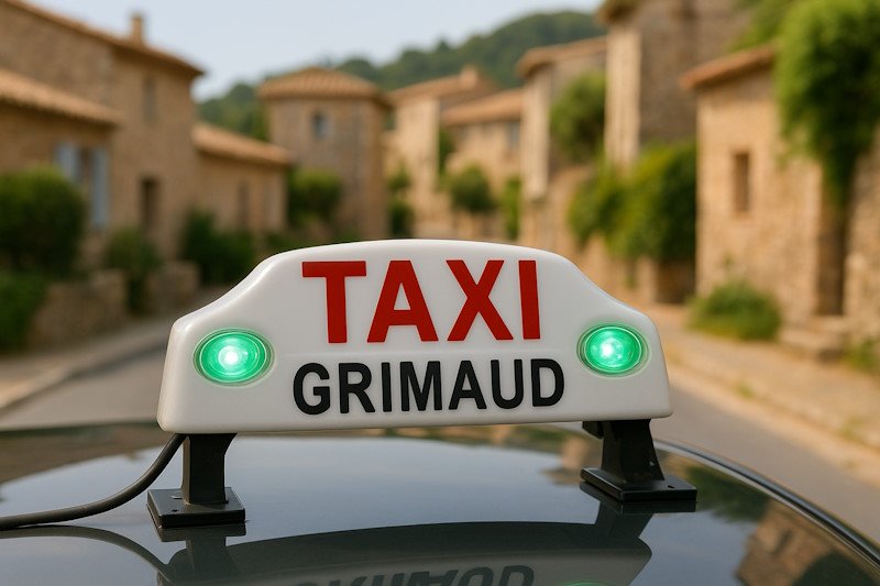 Taxi sur Grimaud