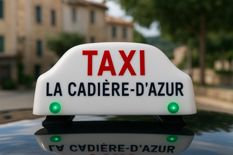Taxi sur La Cadière-d’Azur