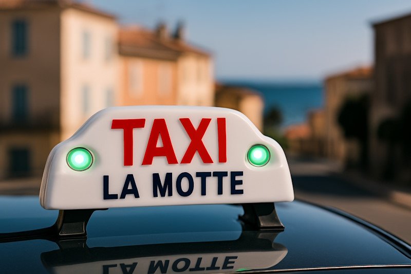 Taxi sur La Motte