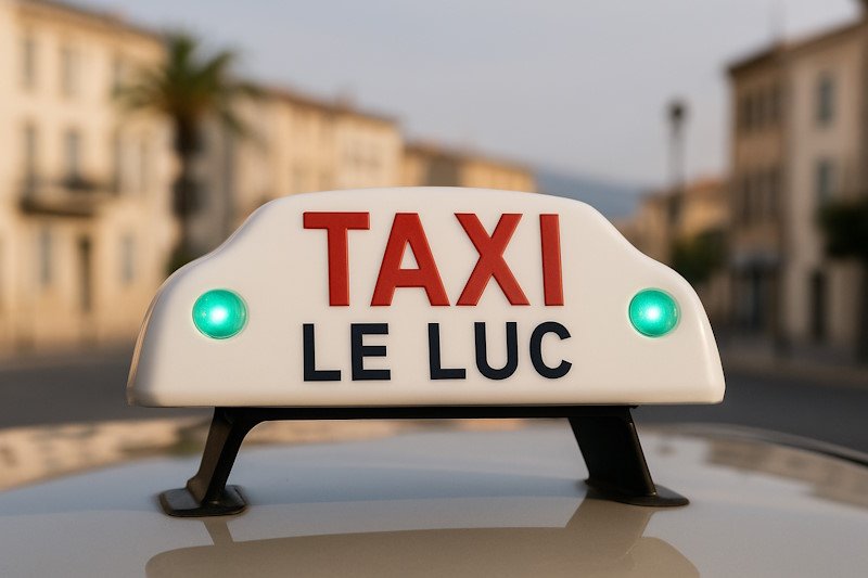 Taxi sur Le Luc