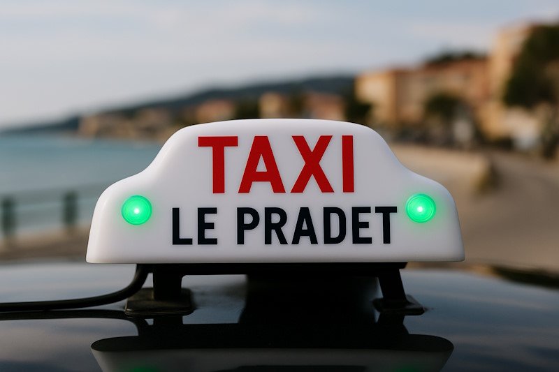 Taxi sur Le Pradet