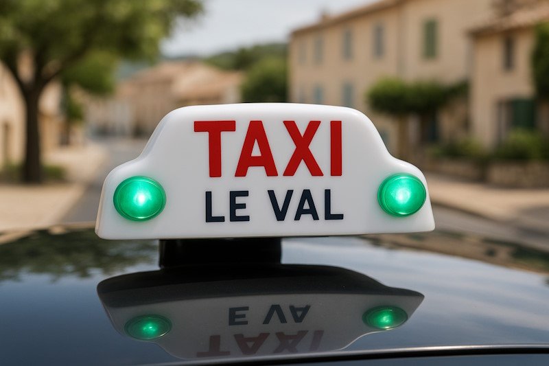Taxi sur Le Val