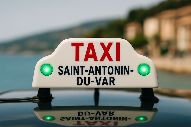 Taxi sur Saint-Antonin-du-Var