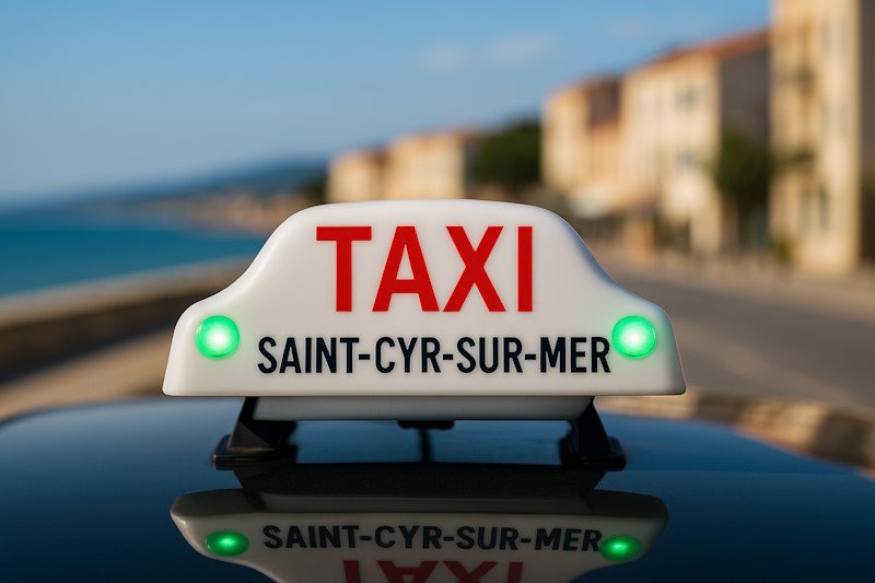 Taxi sur Saint-Cyr-sur-Mer