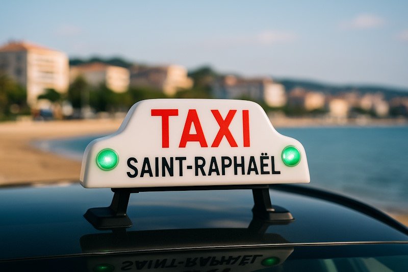 Taxi sur Saint-Raphaël