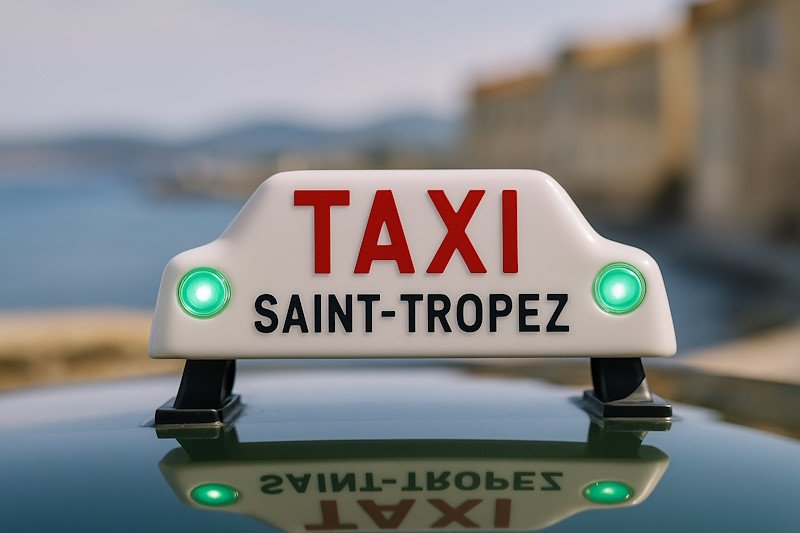 Taxi sur Saint-Tropez