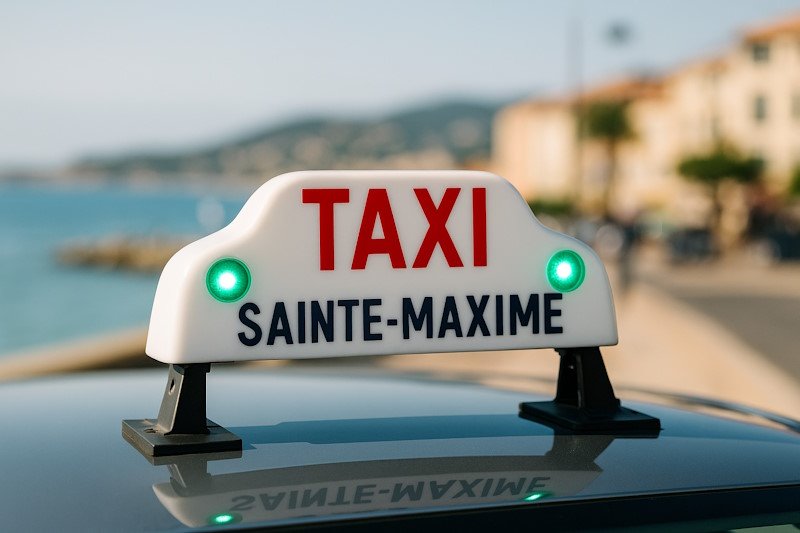 Taxi sur Sainte-Maxime